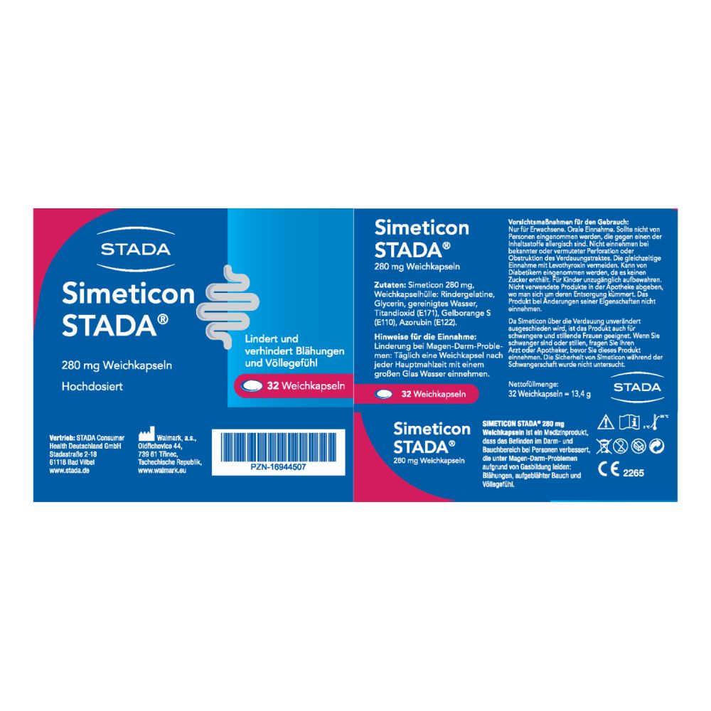 Simeticon STADA 32 St Weichkapseln