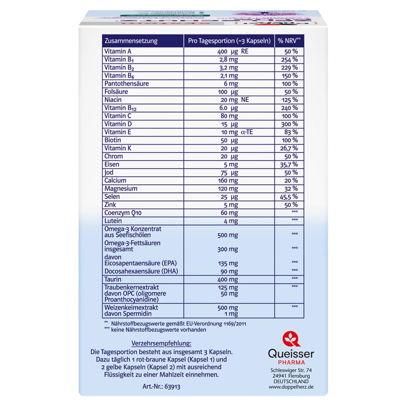 Doppelherz system ZELLSCHUTZ PLUS 90 St Kapseln