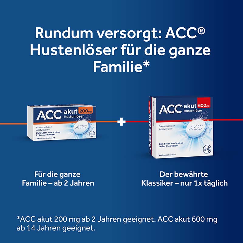 ACC akut 200 mg Hustenl&ouml;ser 20 St Brausetabletten