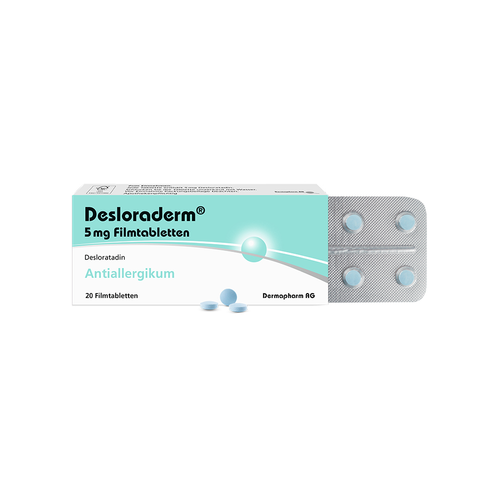 Desloraderm 5mg 20 St Filmtabletten