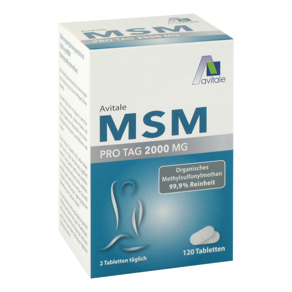 Avitale MSM 2000MG 120 St Tabletten