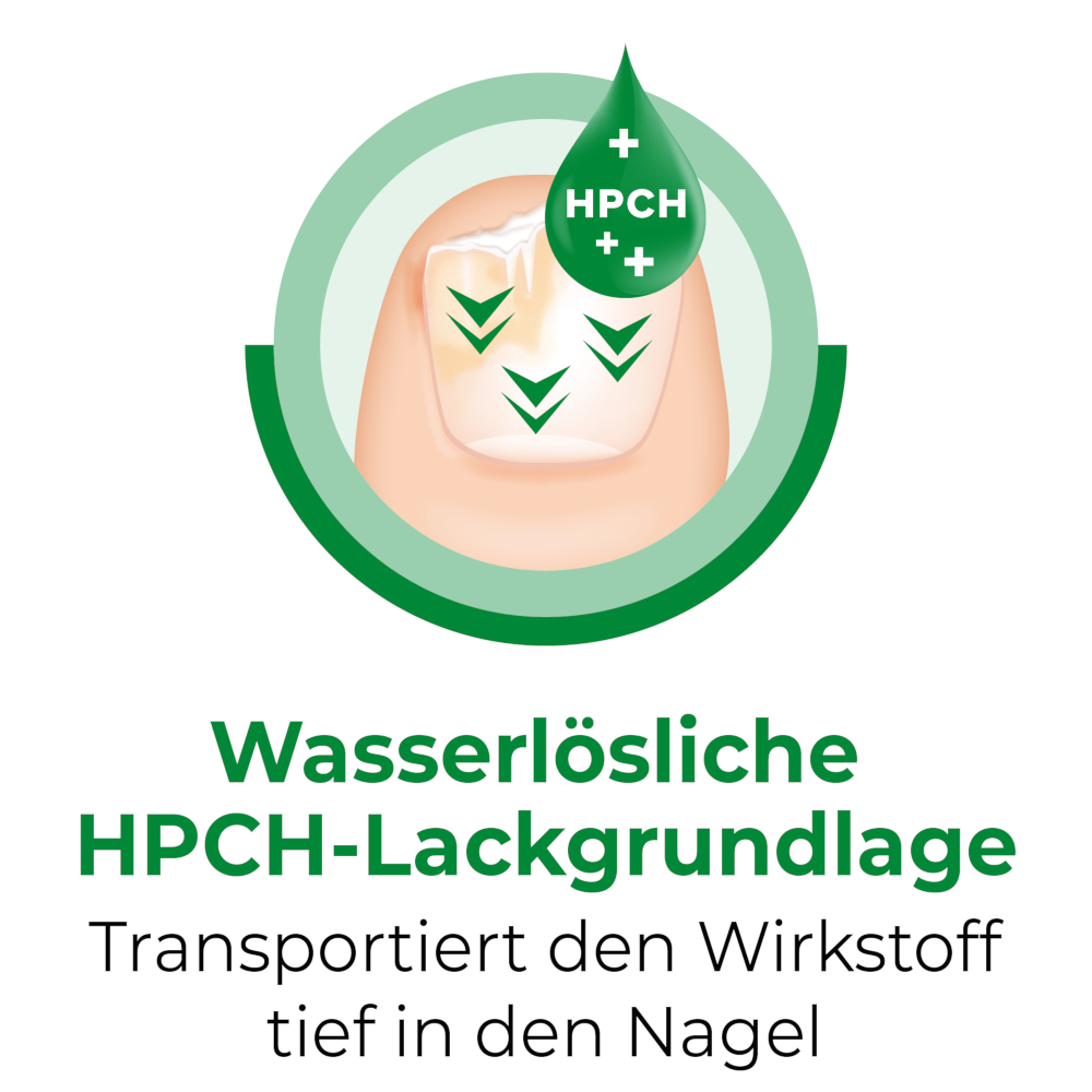 Ciclopoli gegen Nagelpilz Nagellack mit Applikationshilfe 6.6 ml Wirkstoffhaltiger Nagellack