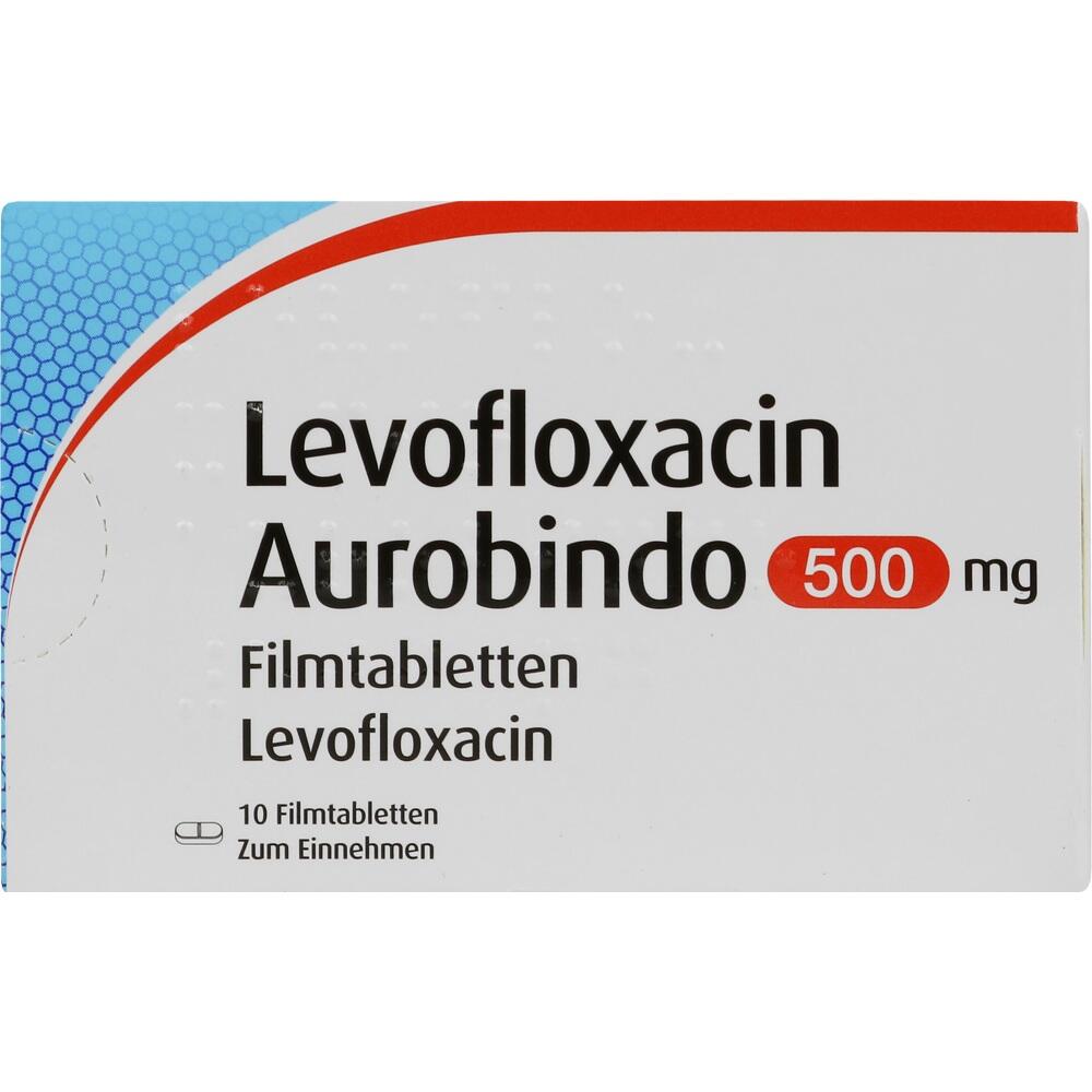 Levofloxacin Aurobindo 500mg 10 St Filmtabletten