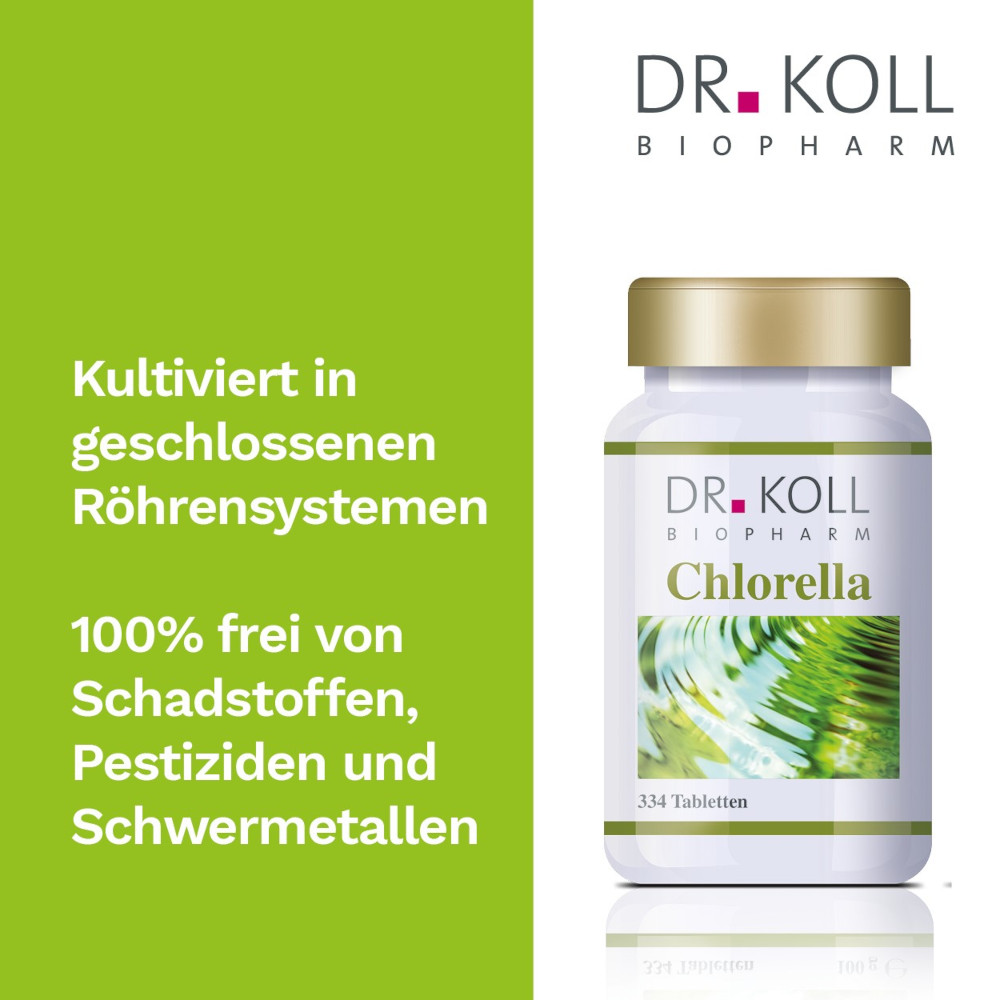 DR. KOLL Chlorella 334 St Tabletten