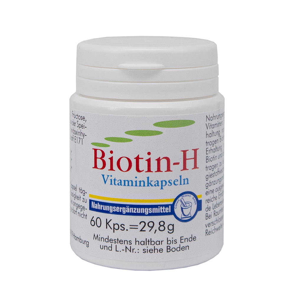 BIOTIN H Vitaminkapseln 60 St Kapseln