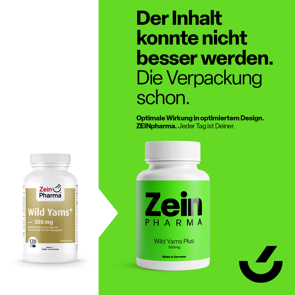Zein PHARMA Wild Yams Plus 500mg 120 St Kapseln