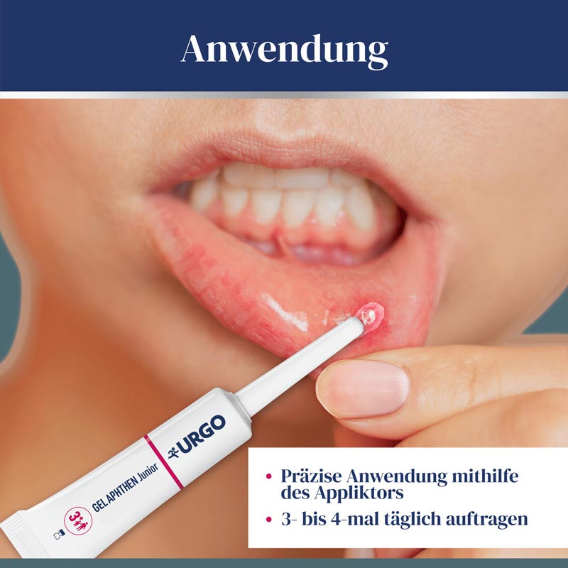 URGO GEL AFTEN APHTHEN GEL Junior 8 ml Gel