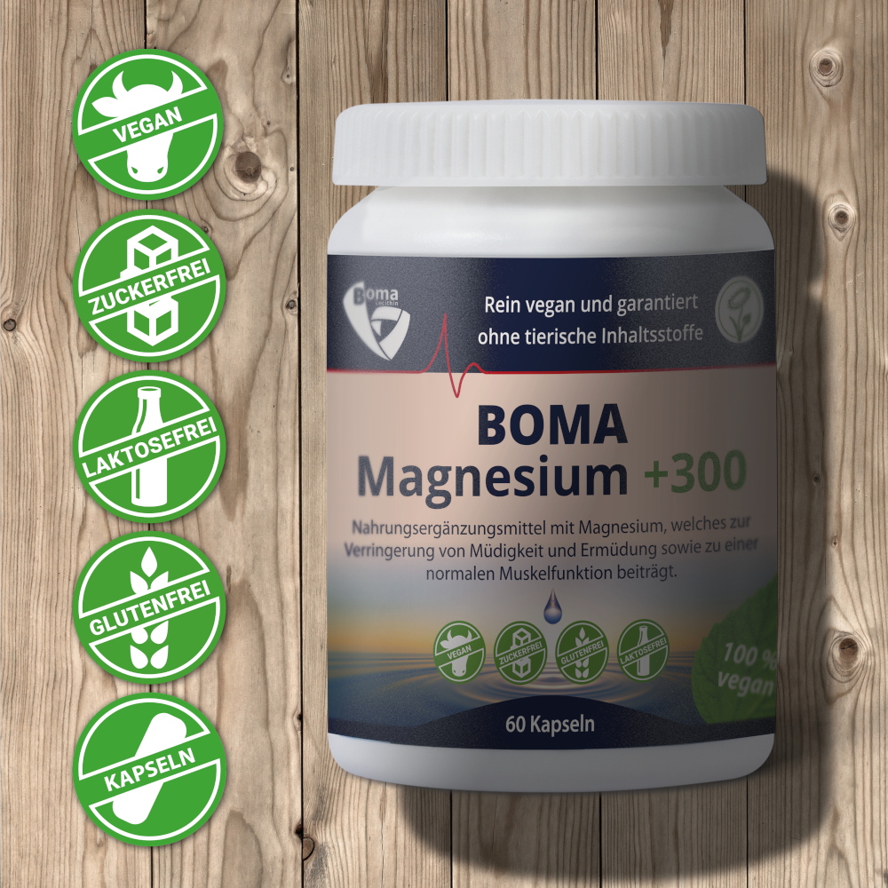 BOMA Magnesium +300  60 St Kapseln