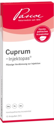 CUPRUM INJEKTOPAS Ampullen 10X2 ml Ampullen