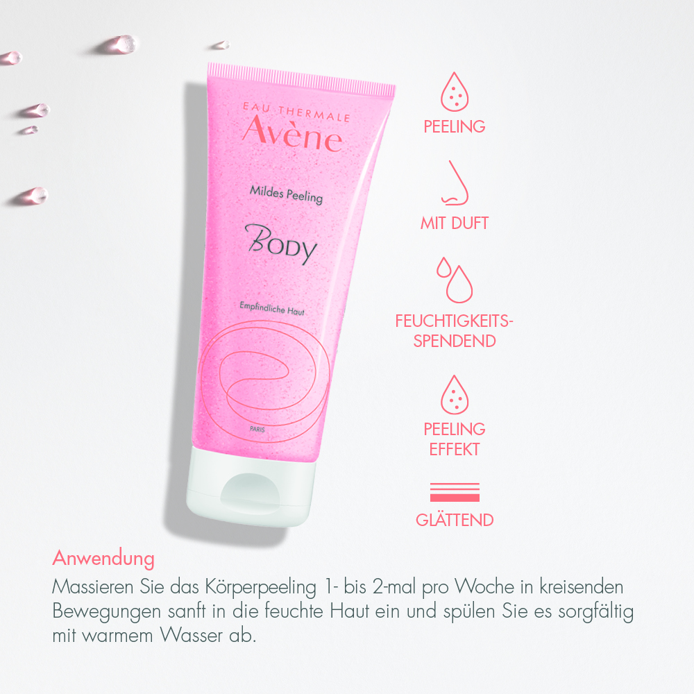 Avène BODY Mildes Peeling  200 ml Gel