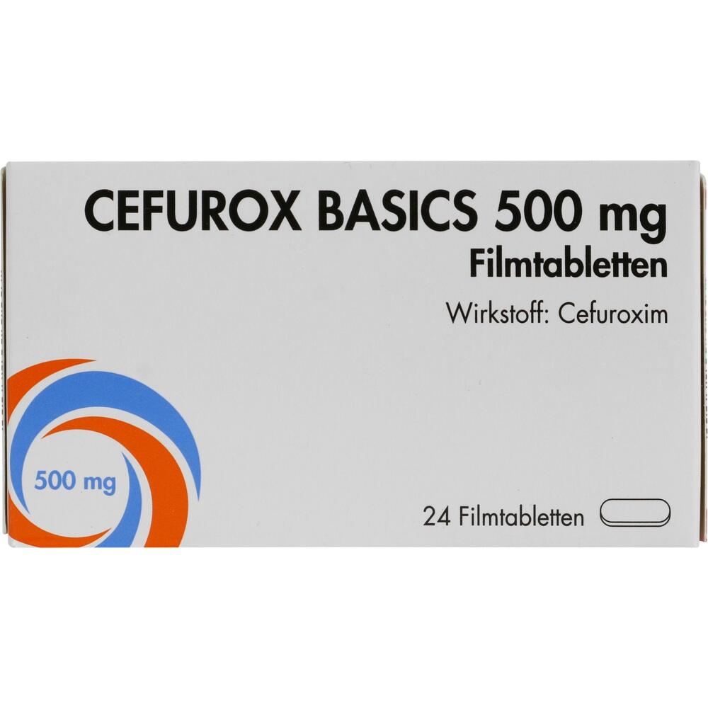 CEFUROX BASICS 500mg SUN 24 St Filmtabletten