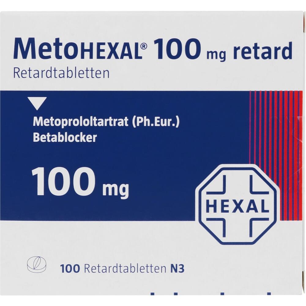 MetoHEXAL 100mg retard 100 St Retard-Tabletten