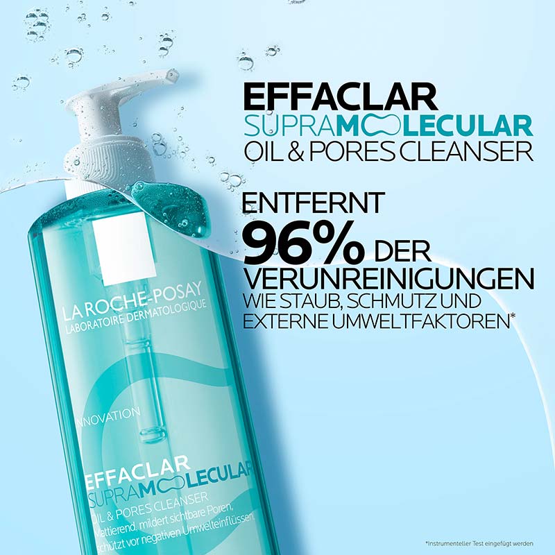 LA ROCHE-POSAY EFFACLAR SUPRAMOLECULAR OIL & PORES CLEANSER 400 ml Gel