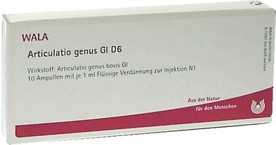 Articulatio genus Gl D6 Ampullen 10X1 ml Ampullen