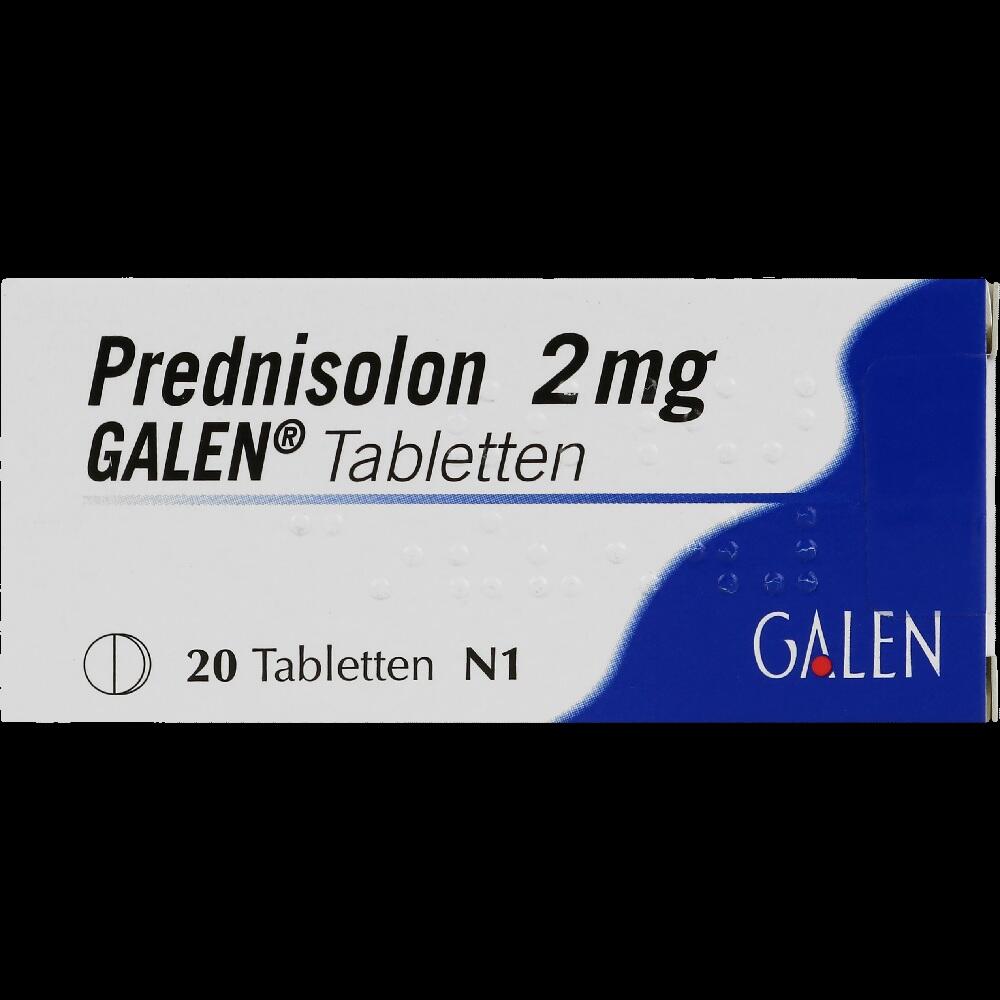 PREDNISOLON 2 mg GALEN Tabletten 20 St Tabletten