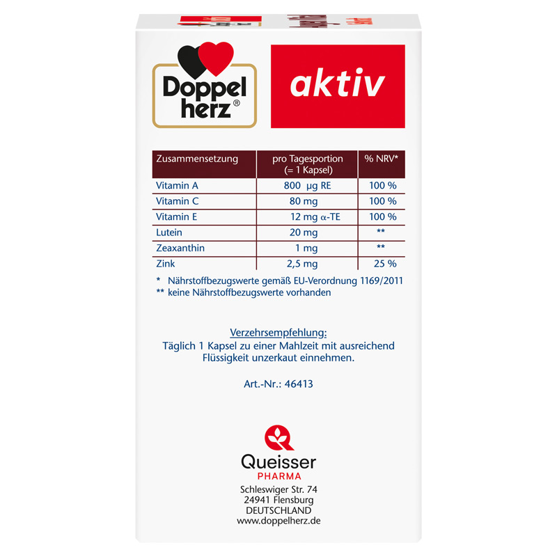 Doppelherz aktiv Augen Vital Sehkraft 90 St Kapseln