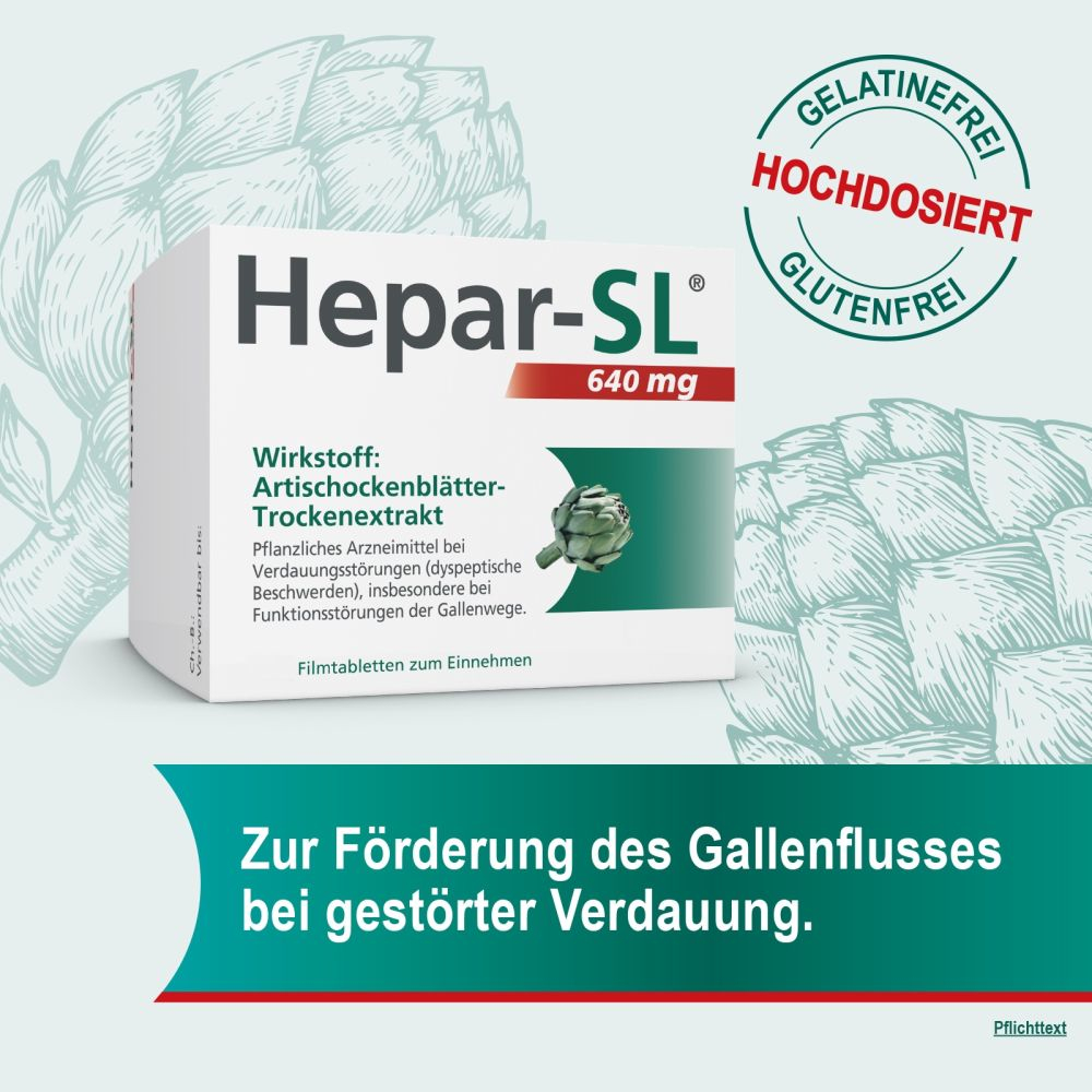 Hepar-SL 640 mg  50 St Filmtabletten