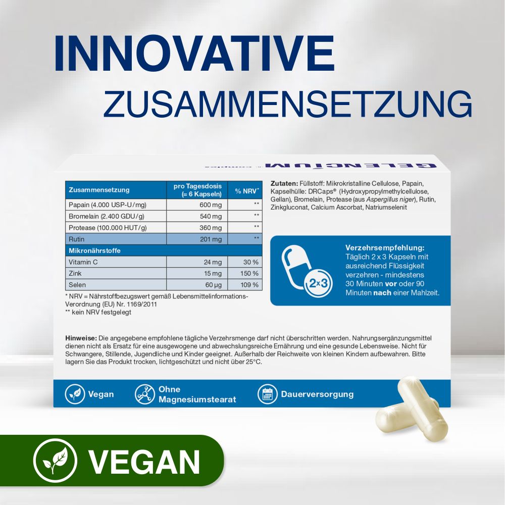 GELENCIUM Enzym Complex 100 St Kapseln