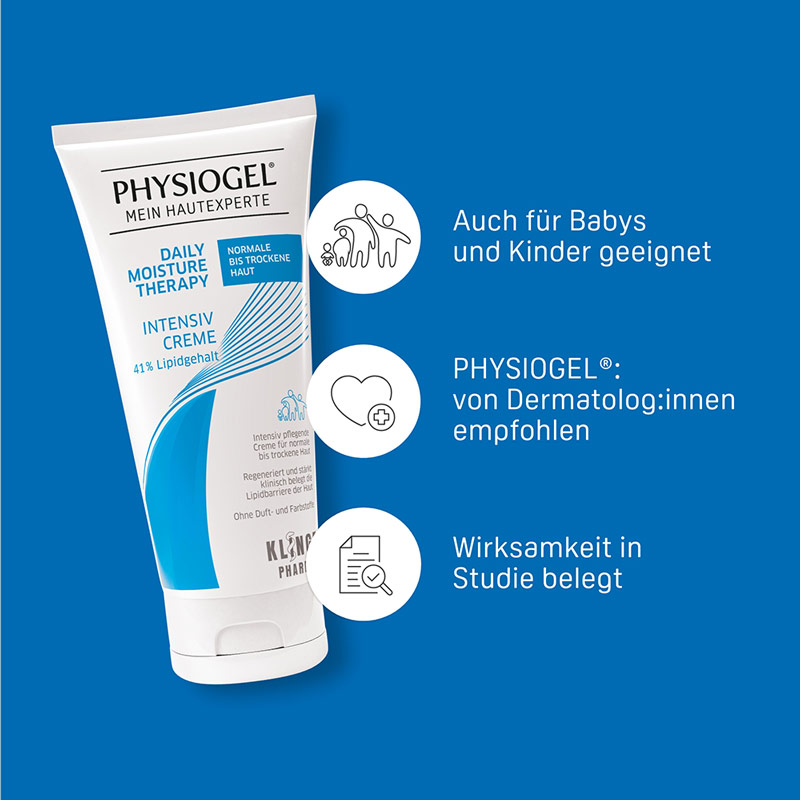 PHYSIOGEL Daily Moisture Therapy Intensiv Creme normale bis trockene Haut  100 ml Creme