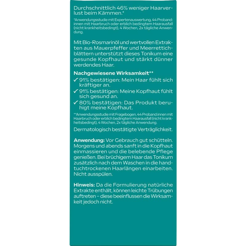 WELEDA Belebendes Haar-Tonikum 100 ml Tonikum