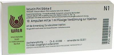 Iscucin Pini Stärke E Ampullen 10X1 ml Ampullen