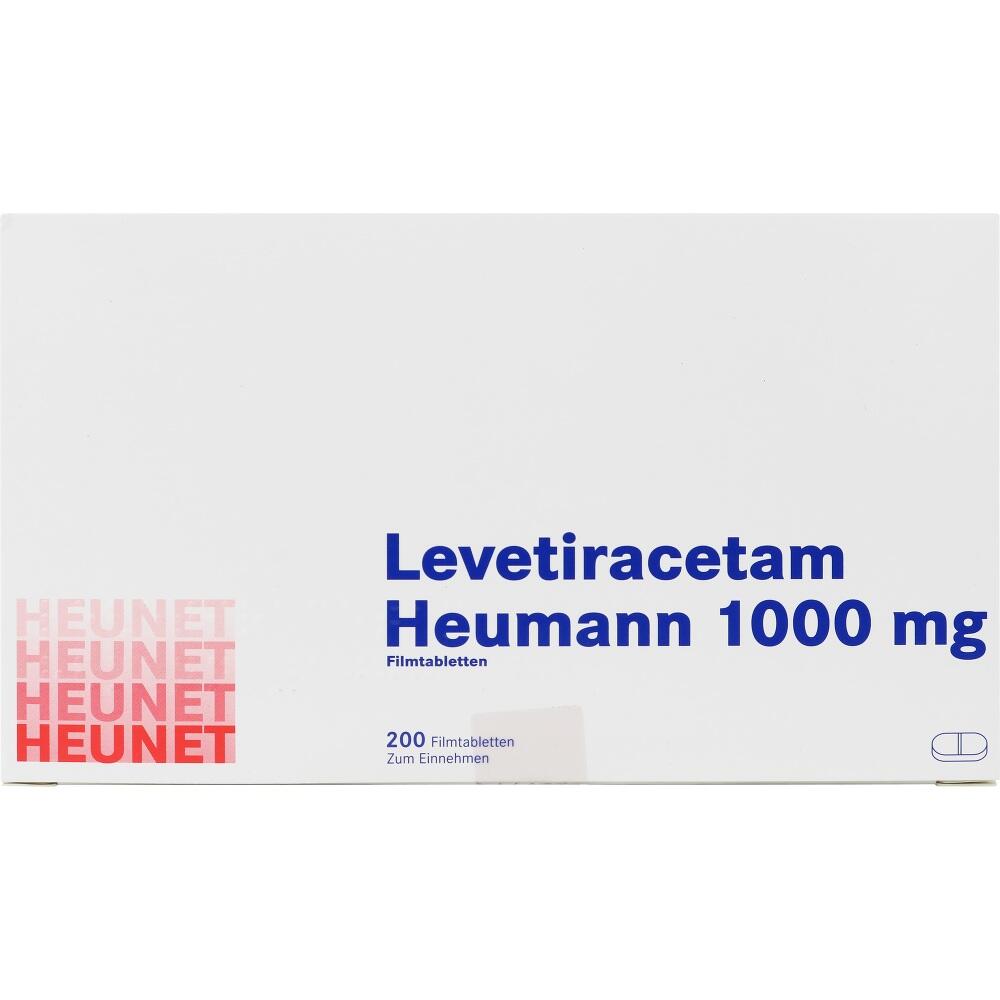 Levetiracetam Heumann 1000 mg 200 St Filmtabletten