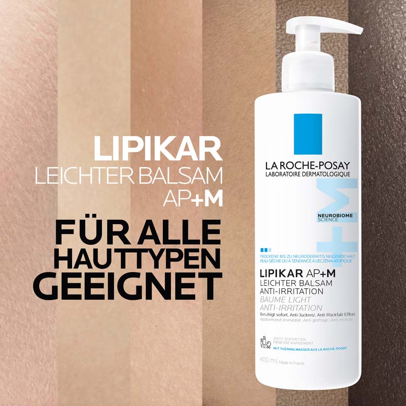 LA ROCHE-POSAY LIPIKAR AP+M LEICHTER BALSAM 400 ml Lotion