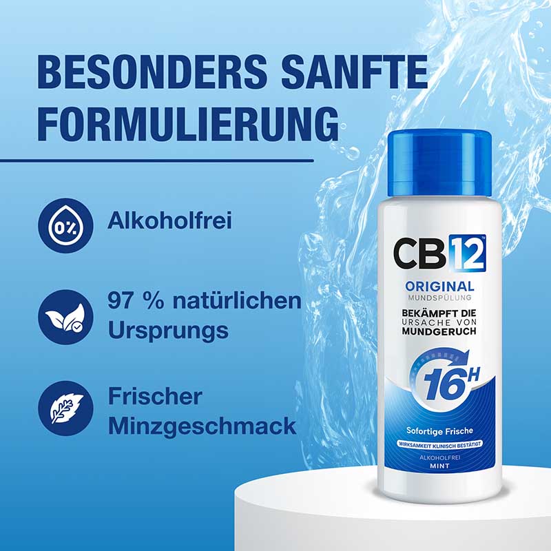 CB12 ORIGINAL MUNDSPÜHLUNG  250 ml Spüllösung