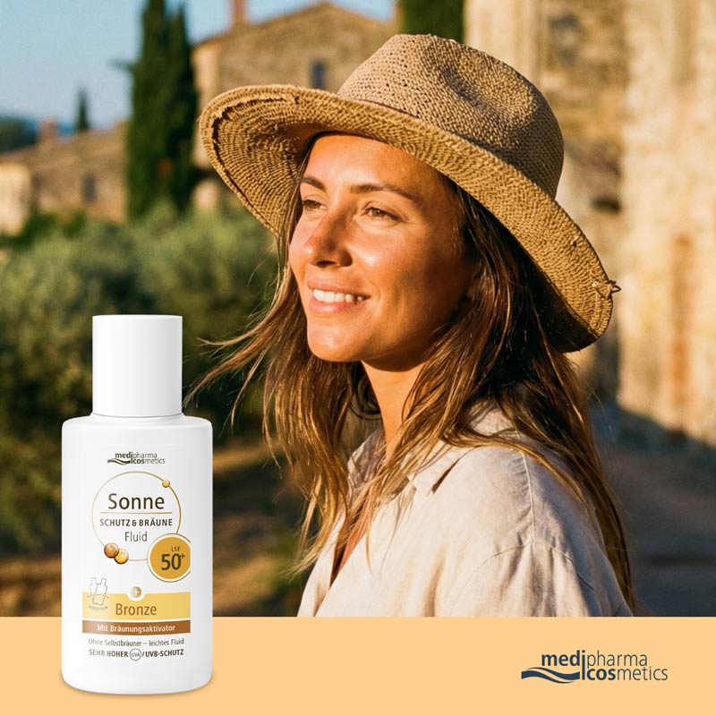 Sonne SCHUTZ & BRAEUNE Fluid  LSF 50 Bronze  50 ml Creme