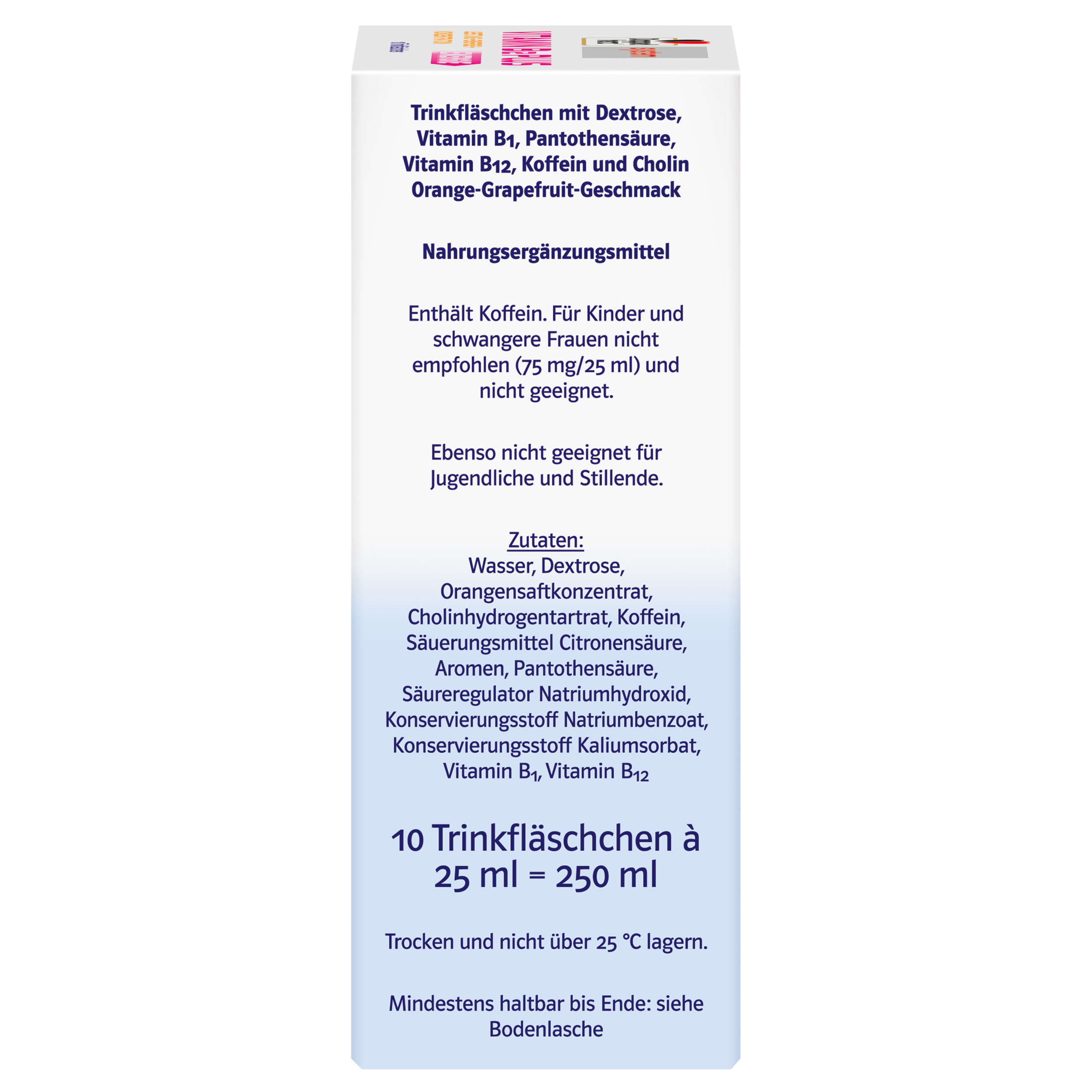 Doppelherz system VITAMIN B12 PLUS ENERGIE 10X25 ml Trinkampullen