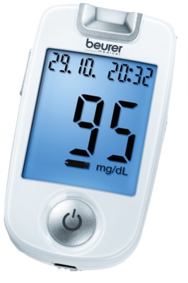 BEURER GL40 Blutzuckermessgerät mg/dl codefree 1 St