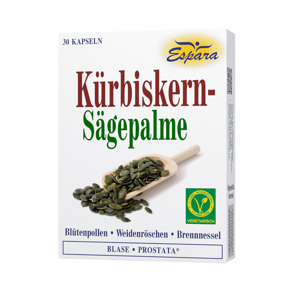 Espara Kürbiskern Sägepalme 30 St Kapseln