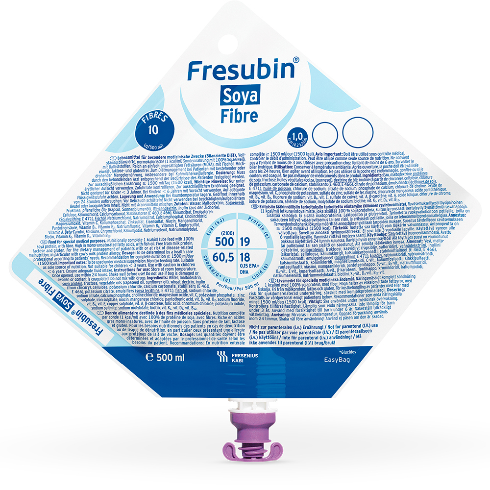 Fresubin Soya Fibre Easy Bag 15X500 ml Flüssigkeit