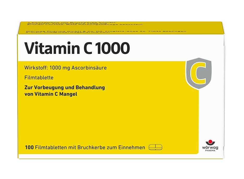 Vitamin C 1000  100 St Filmtabletten