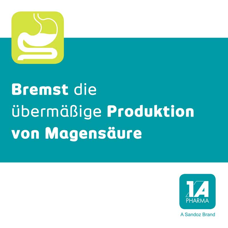 Pantoprazol-1 A Pharma 20mg bei Sodbrennen 14 St Tabletten magensaftresistent