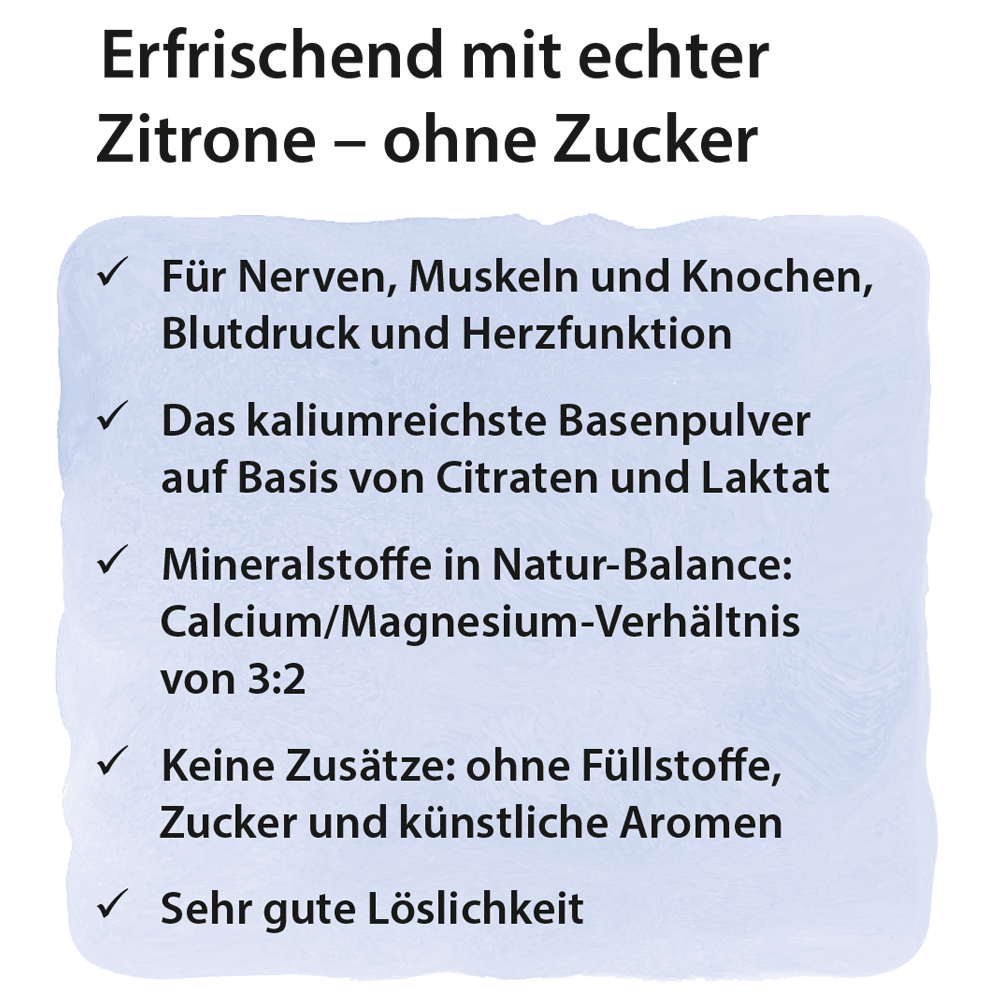 Dr. Jacob's Basenpulver plus Basen-Citrat-Mineralstoffe