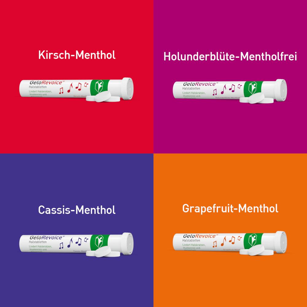 GeloRevoice Holunderblüte-Mentholfrei 3er Set 3X20 St Lutschtabletten