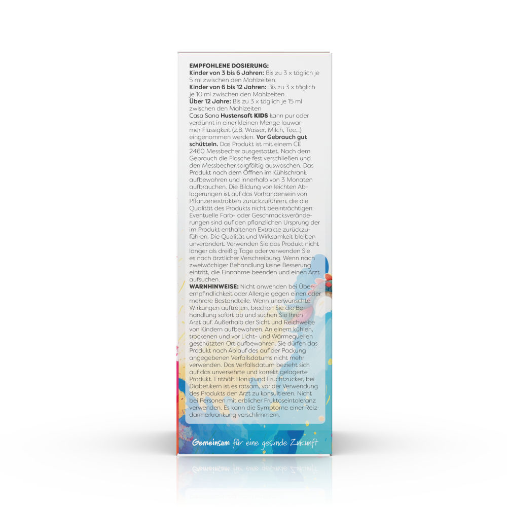 Casa Sana HUSTENSAFT KIDS 200 ml Suspension zum Einnehmen