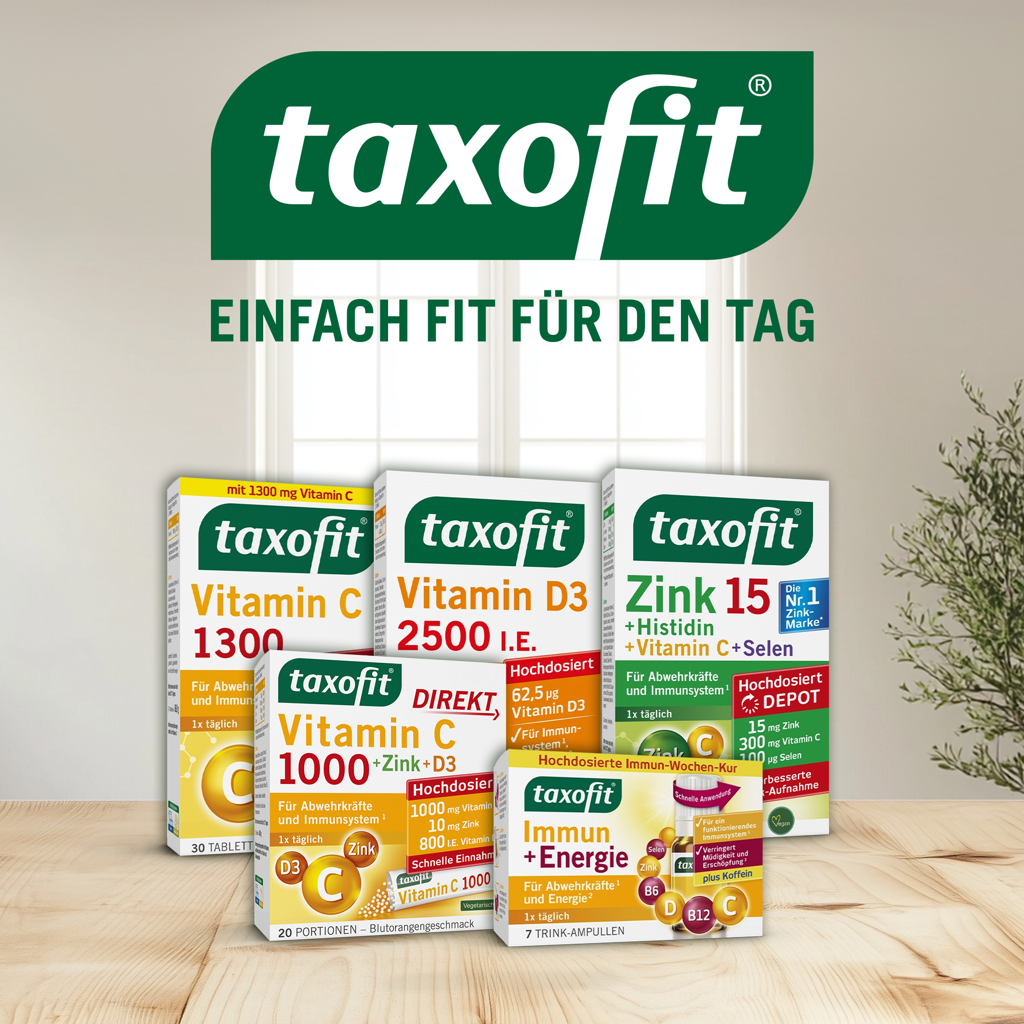 taxofit Zink + Histidin + Vitamin C + Selen 40 St Tabletten