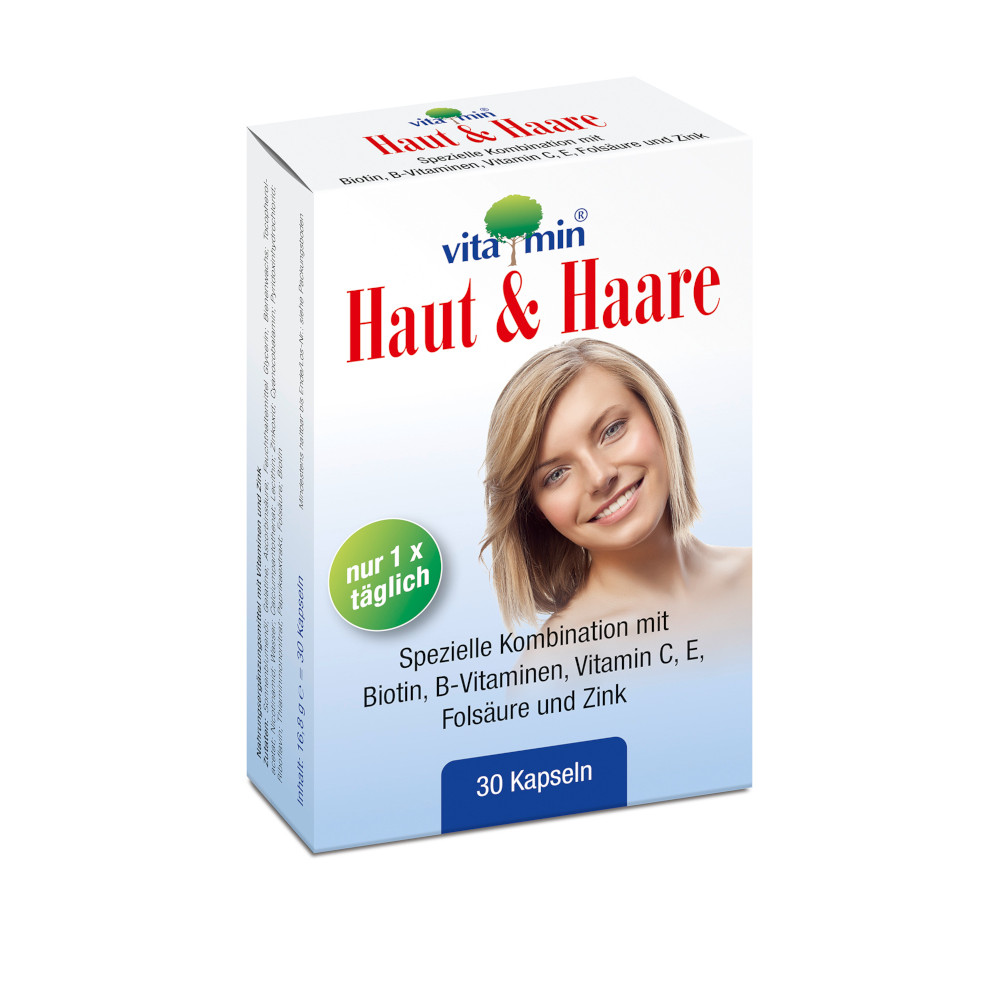 vitamin Haut & Haare 30 St Kapseln