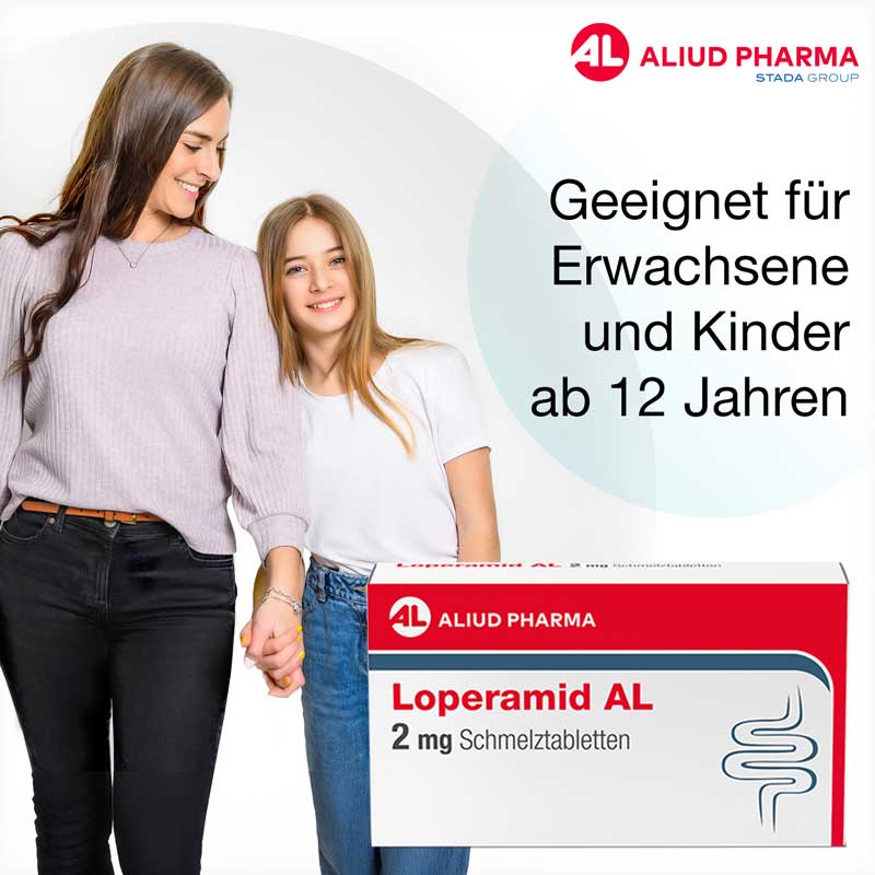 LOPERAMID AL 2 mg 12 St Schmelztabletten