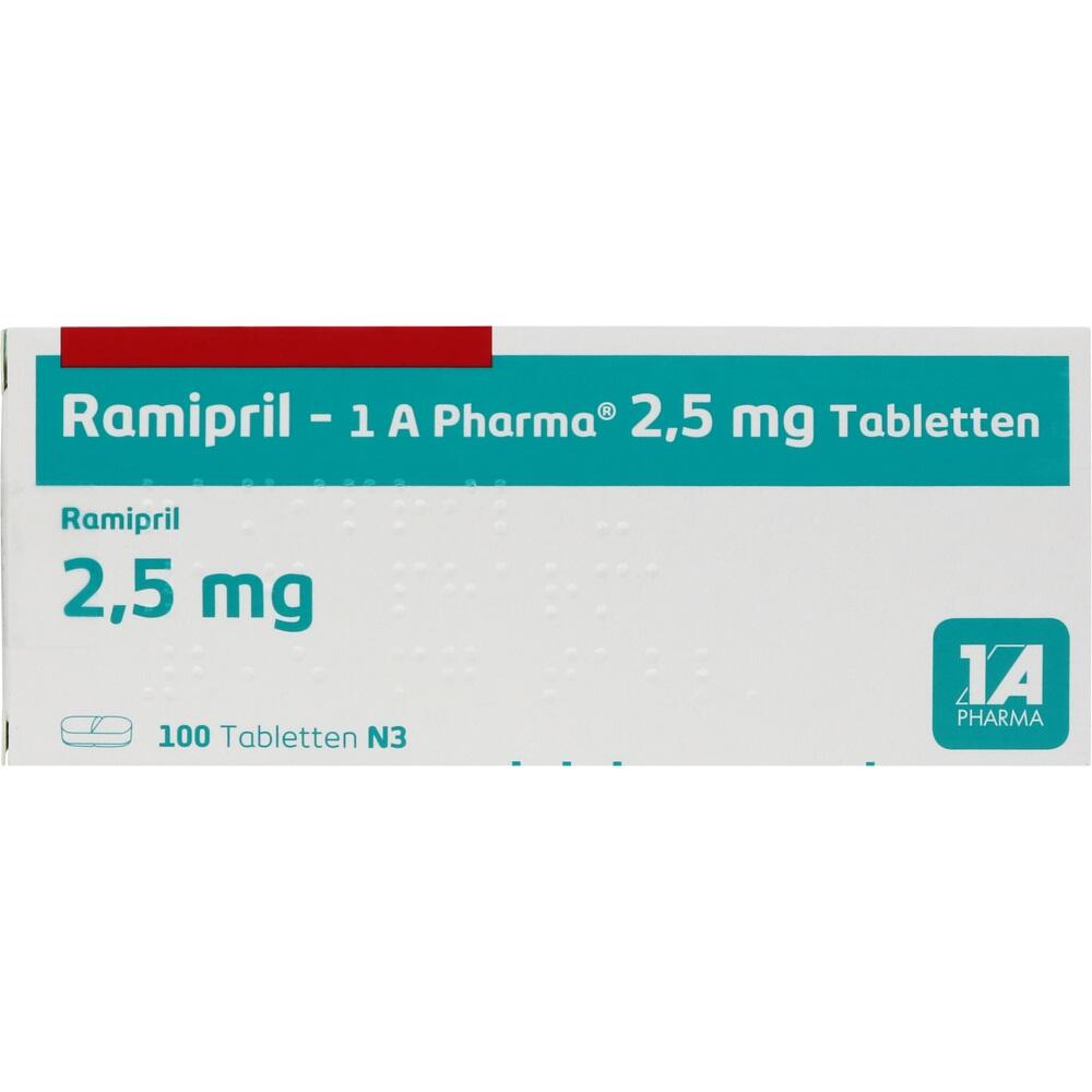Ramipril-1 A Pharma 2,5mg 100 St Tabletten
