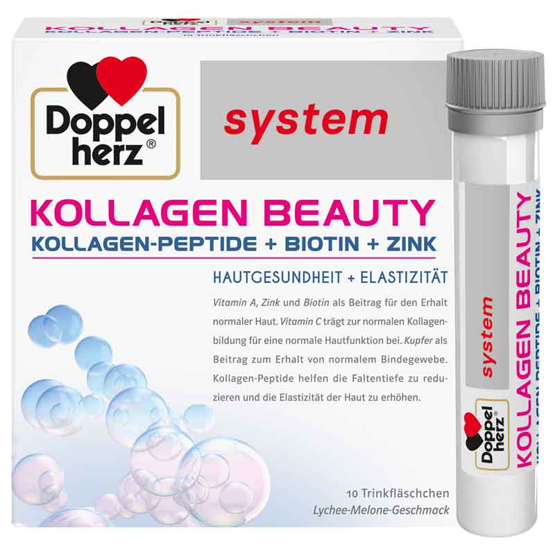 Doppelherz system KOLLAGEN BEAUTY 10 St Trinkampullen