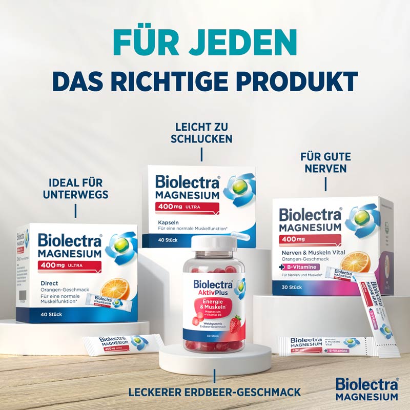 Biolectra MAGNESIUM Komplex Balance 7 +10 % Rabatt* 120 St Kapseln