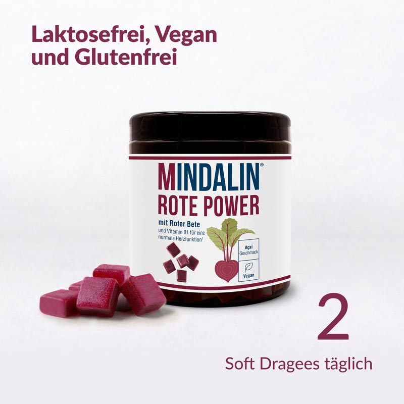 MINDALIN ROTE POWER 60 St Kautabletten