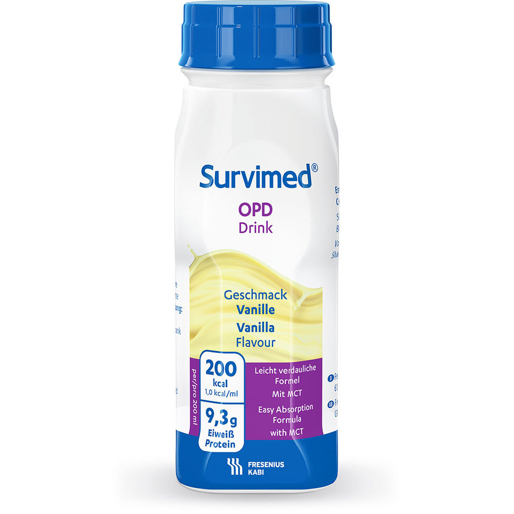 Survimed OPD Drink Vanille 4X200 ml Flüssigkeit
