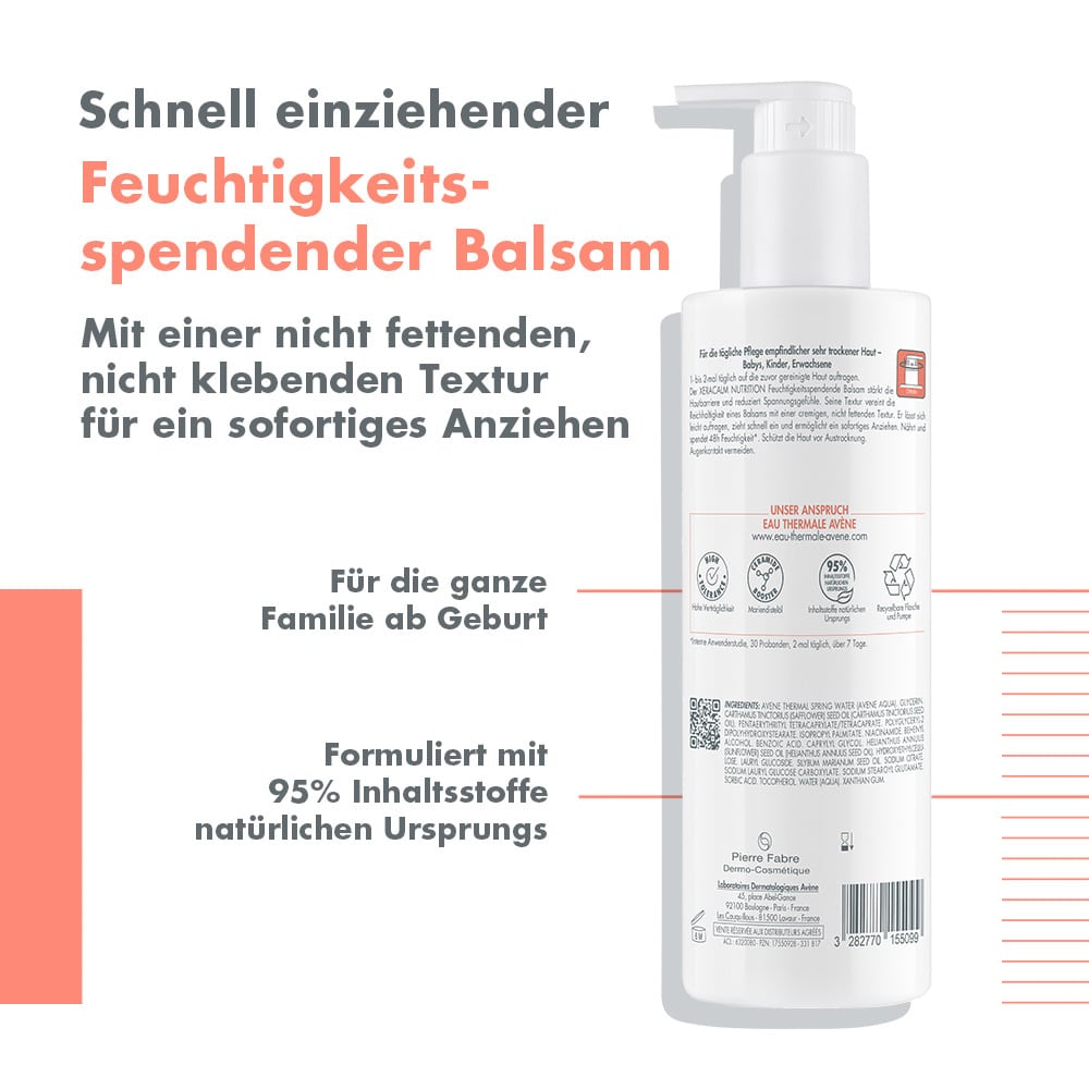 Avène XERACALM NUTRITION BALSAM  400 ml Balsam