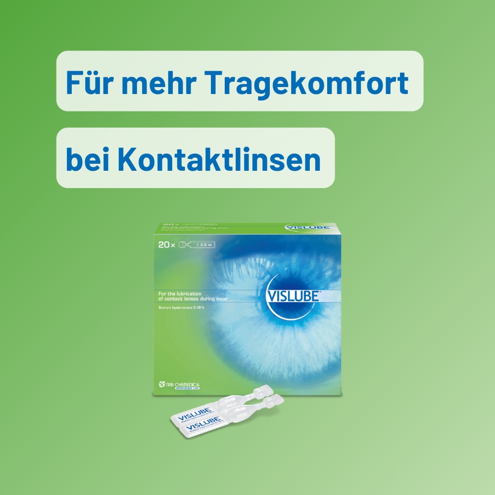 VISLUBE Einmaldosen 20X0.3 ml Einzeldosispipetten