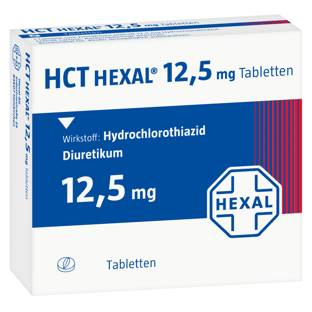 HCT HEXAL 12,5mg 100 St Tabletten