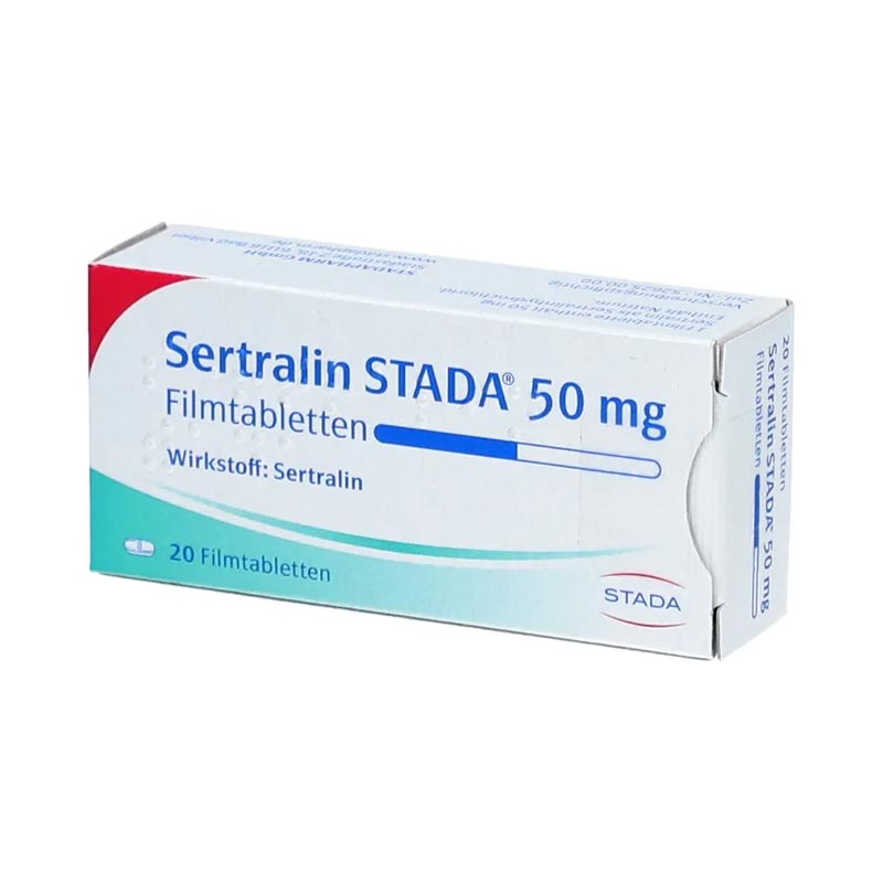 Sertralin STADA 50mg 20 St Filmtabletten